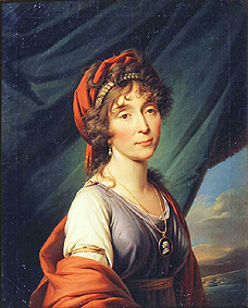Bildnis der Prinzessin Y.C. Dolgorukova, 1758-1842. a Giovanni B. Damon-Ortolani