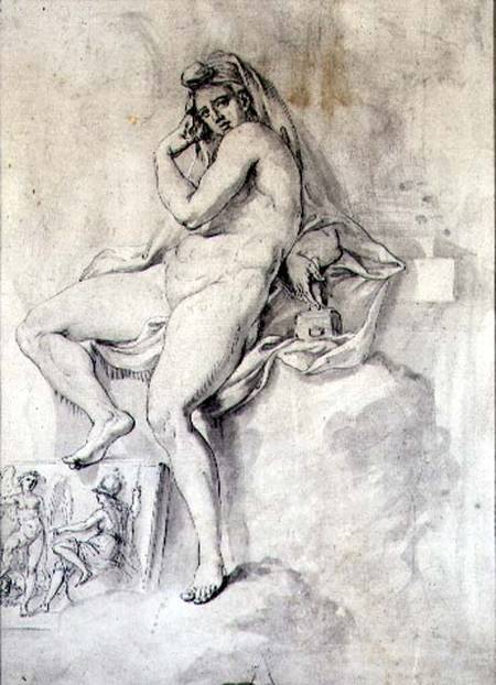 Female Personification of Sculpture a Giovanni Battista Cipriani