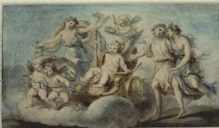 The Triumph of Cupid a Giovanni Battista Cipriani