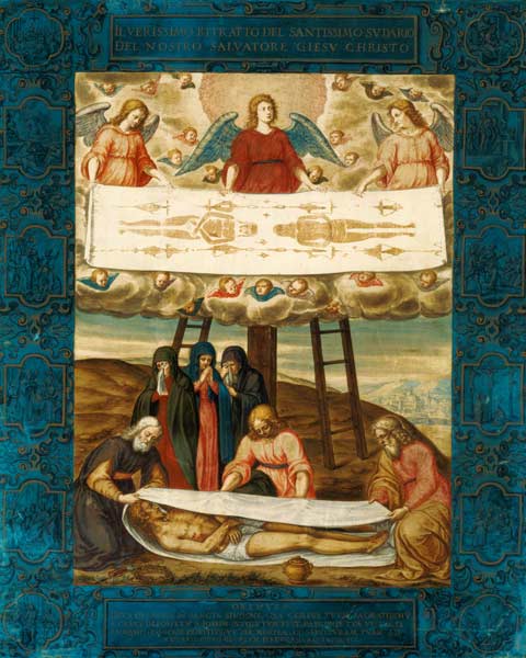 The Holy Shroud a Giovanni Battista della Rovere