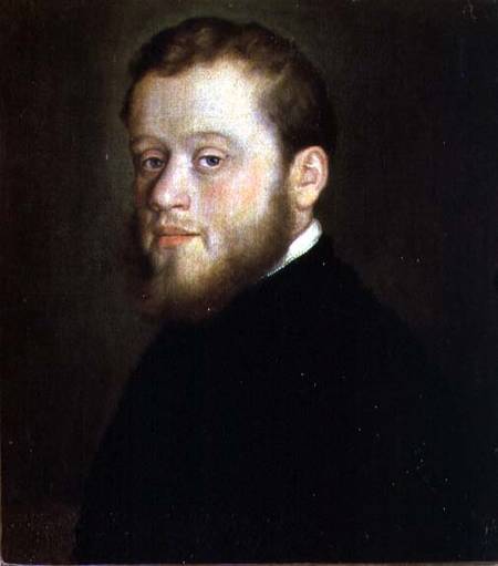 Portrait of a Young Man a Giovanni Battista Moroni