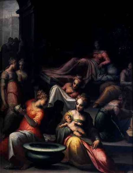 Nativity of John the Baptist a Giovanni Battista Naldini