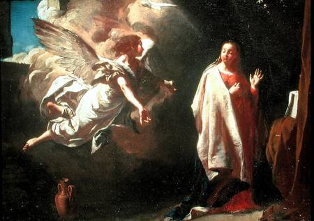 The Annunciation a Giovanni Battista Piazzetta