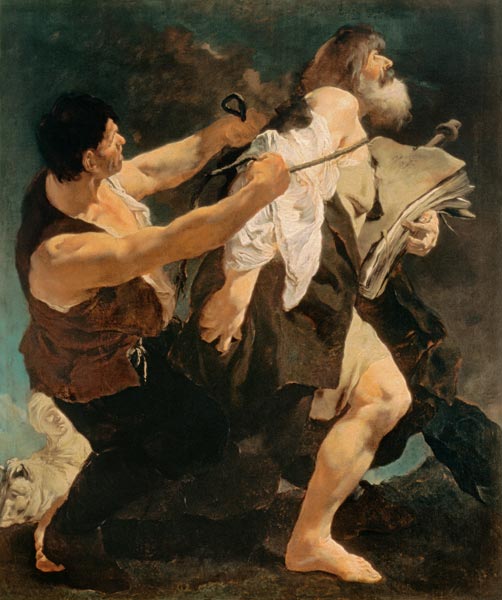 Martyrdom of James the Great / Piazzetta a Giovanni Battista Piazzetta