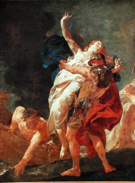 The Rape of Helen a Giovanni Battista Piazzetta