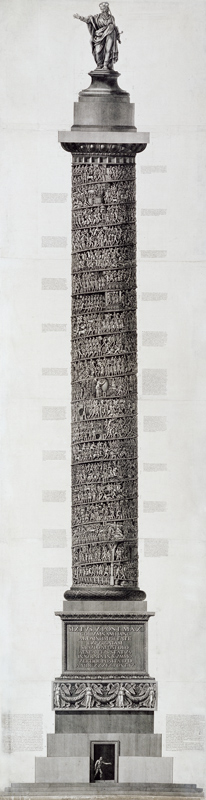 Trajan's Column a Giovanni Battista Piranesi