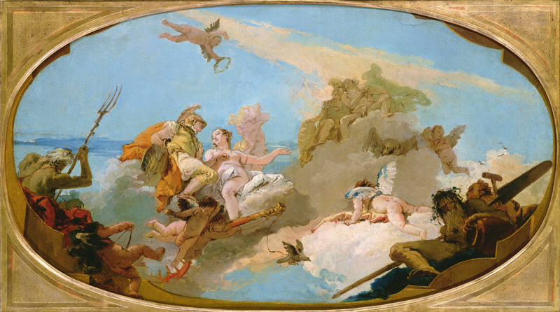 Apotheosis of Admiral Vittor Pisani a Giovanni Battista Tiepolo