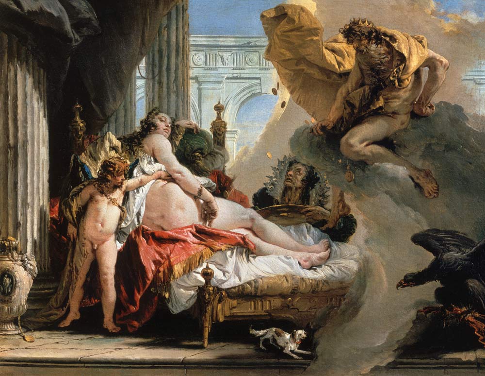 Tiepolo / Danae / 1736 a Giovanni Battista Tiepolo