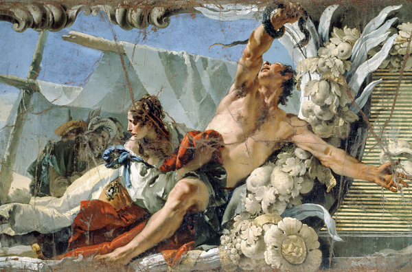 G.B.Tiepolo / Raising of Snake / c.1735 a Giovanni Battista Tiepolo