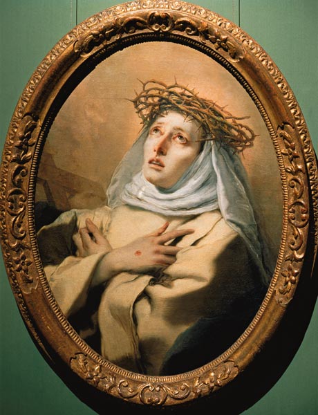 G.B.Tiepolo / St. Catherine of Siena a Giovanni Battista Tiepolo