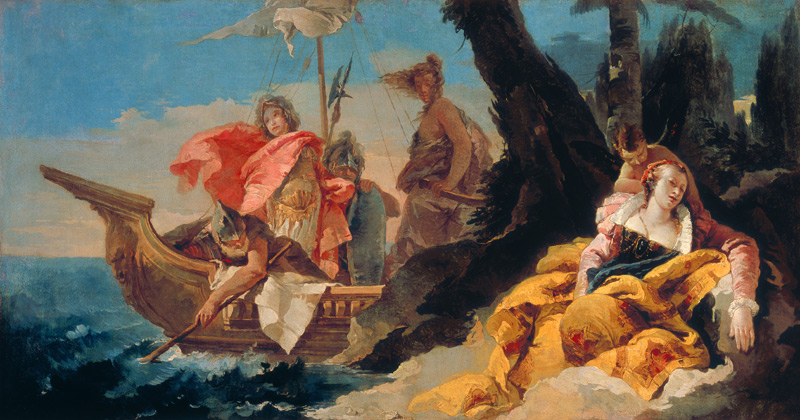 Rinaldo Abandons Armida a Giovanni Battista Tiepolo