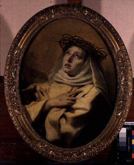 St. Catherine of Siena (1347-80) a Giovanni Battista Tiepolo