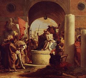 The thorn coronation Christi. a Giovanni Battista Tiepolo