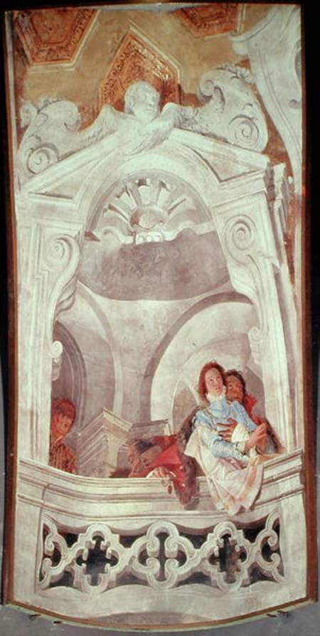 Figures preaching a Giovanni Battista Tiepolo