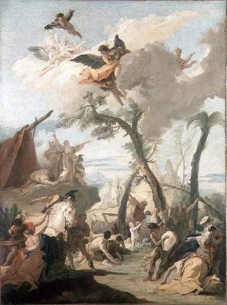 The Gathering of the Manna a Giovanni Battista Tiepolo