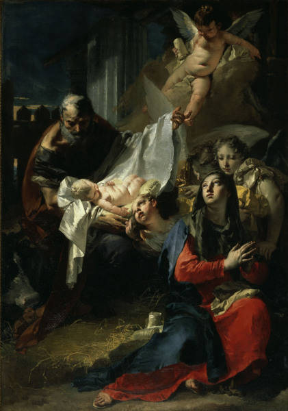 Adoration of the Child / Tiepolo / 1732 a Giovanni Battista Tiepolo