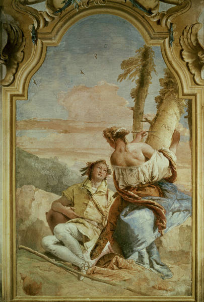 G.B.Tiepolo /Angelica and Medoro/ 1757 a Giovanni Battista Tiepolo