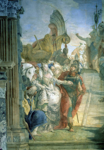 Cleopatra a.Mark Antony / Tiepolo / 1757 a Giovanni Battista Tiepolo