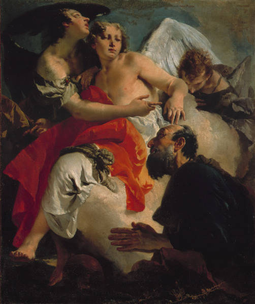 The three angels with Abraham / Tiepolo a Giovanni Battista Tiepolo