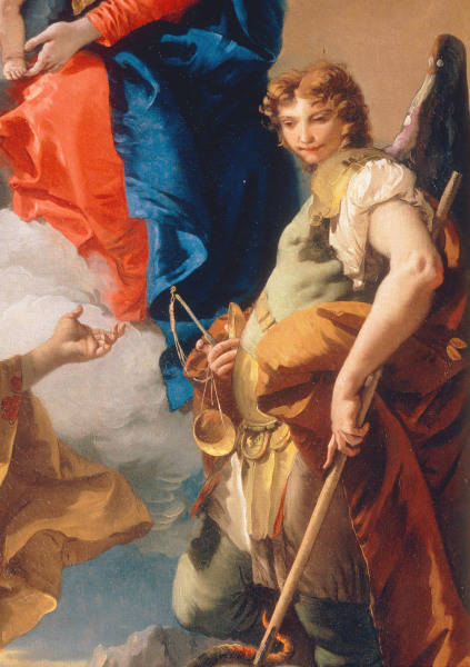 G.B. Tiepolo, Archange Michel a Giovanni Battista Tiepolo