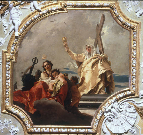 G.B.Tiepolo / Fides, Caritas & Spes a Giovanni Battista Tiepolo