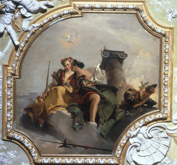 G.B.Tiepolo / Fortitude & Justice / Ptg. a Giovanni Battista Tiepolo