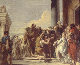 Die Heimkehr des Verlorenen Sohnes a Giovanni Battista Tiepolo