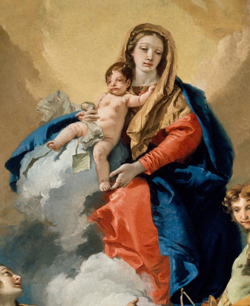 Mary and Child / Tiepolo a Giovanni Battista Tiepolo