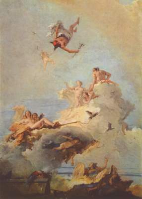 Mount Olympus a Giovanni Battista Tiepolo