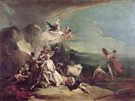 The Rape of Europa a Giovanni Battista Tiepolo