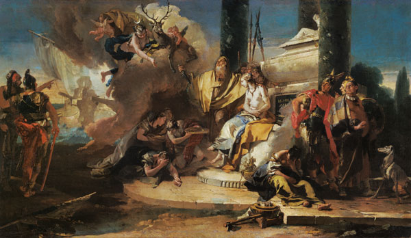 The Sacrifice of Iphigenia a Giovanni Battista Tiepolo