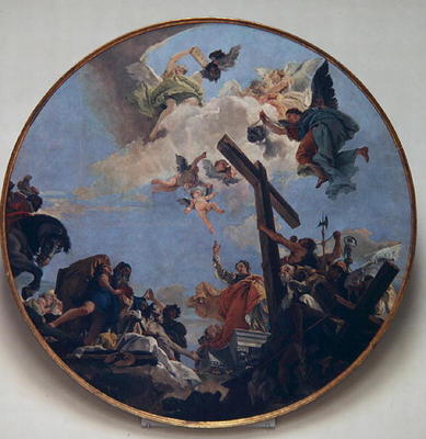 The Discovery of the True Cross and St. Helena, c.1740 (oil on canvas) a Giovanni Battista Tiepolo