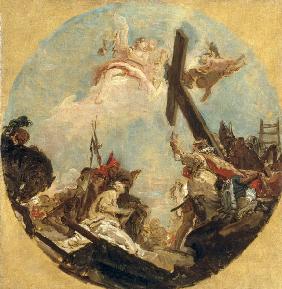 G.B.Tiepolo, Auffindung des Kreuzes