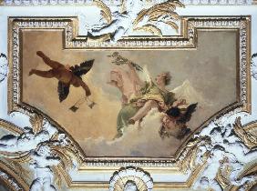 G.B.Tiepolo / Angel w.Lily / Paint./ C18