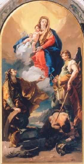 Mary, Child & Saints / Tiepolo