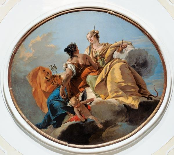G.B.Tiepolo / Pax & Justitia /Ptg./ 1731