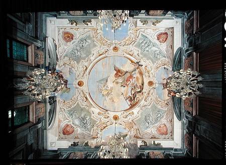 The Triumph of Bellerophon over Time a Giovanni Battista Tiepolo