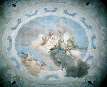Zephyr and Flora a Giovanni Battista Tiepolo