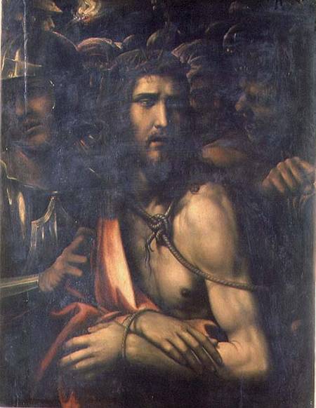Christ amid his Tormentors a Giovanni Bazzi Sodoma