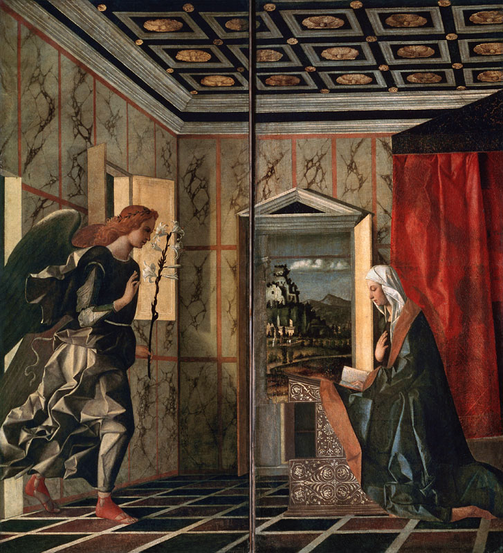 The Annunciation a Giovanni Bellini