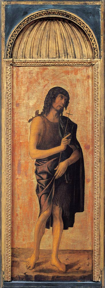 John the Baptist a Giovanni Bellini