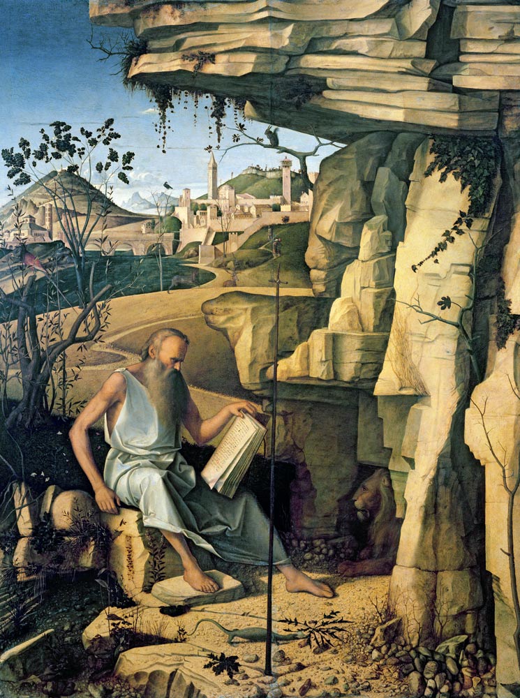 St. Jerome in the Desert a Giovanni Bellini