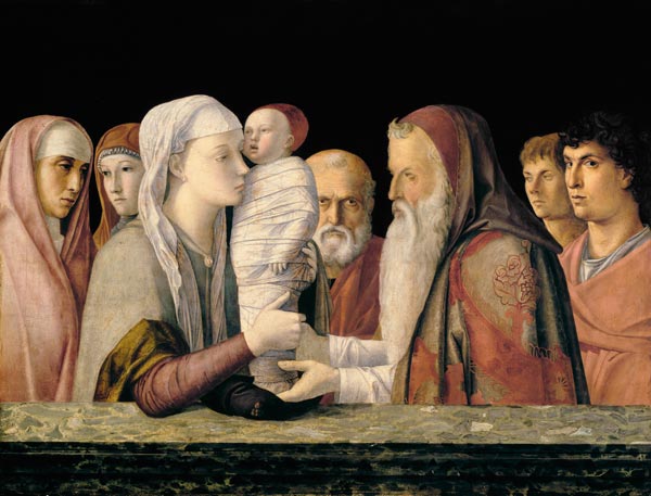 Bellini / Presentat.in the Temple / Ptg. a Giovanni Bellini