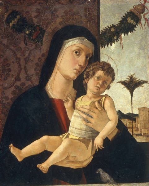 Bellini or Bastiani / Mary w.Child /Ptg. a Giovanni Bellini