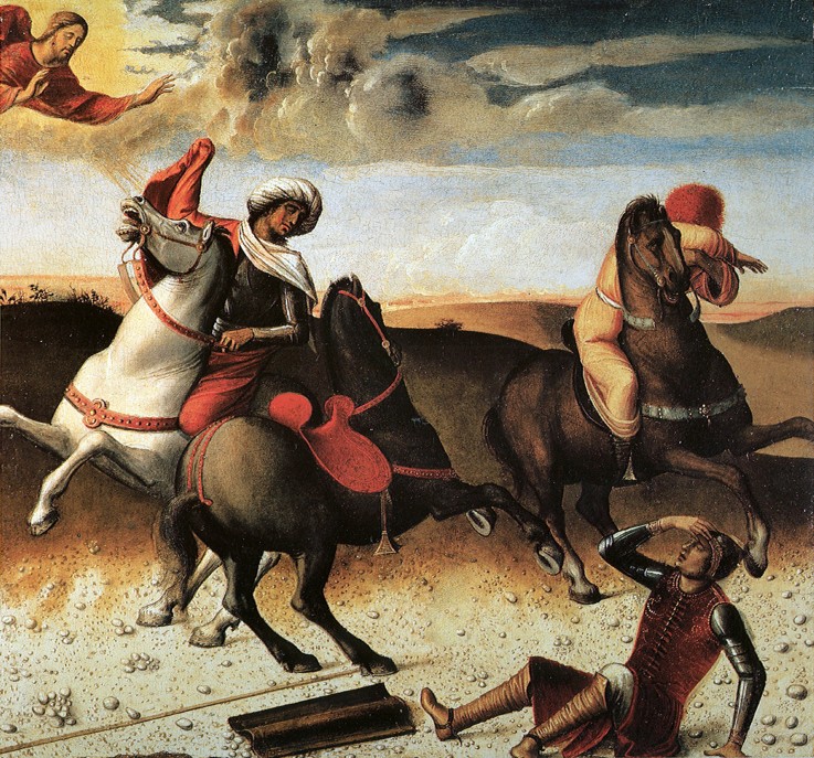 The Conversion on the Way to Damascus a Giovanni Bellini