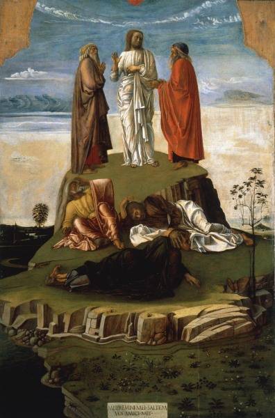 Giov.Bellini / Transfiguration / c.1460 a Giovanni Bellini