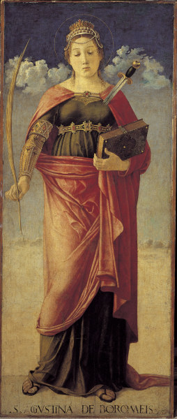 Saint Justina a Giovanni Bellini
