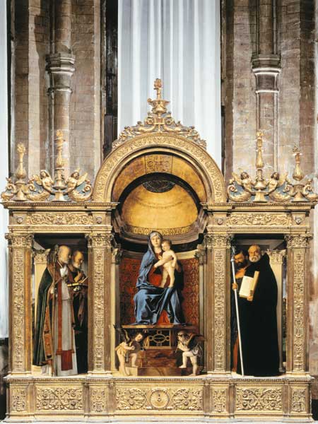 Madonna & Saints a Giovanni Bellini