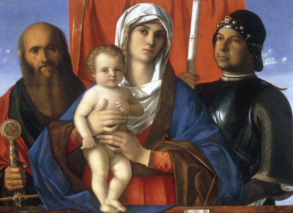 Mary w.Child, Paul, George a Giovanni Bellini