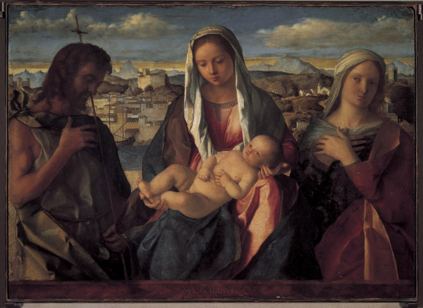 Madonna and Child with Saints a Giovanni Bellini